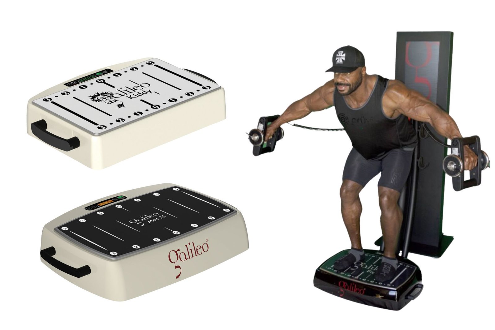 Whole-body vibration training systems for fitness, physiotherapy, and neuromuscular stimulation